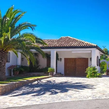 Villa Altozano With Pool, Barbeque, Large Garden, And Fantastic Sea Views Benidorm Exterior foto