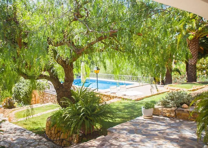 Villa Altozano With Pool, Barbeque, Large Garden, And Fantastic Sea Views